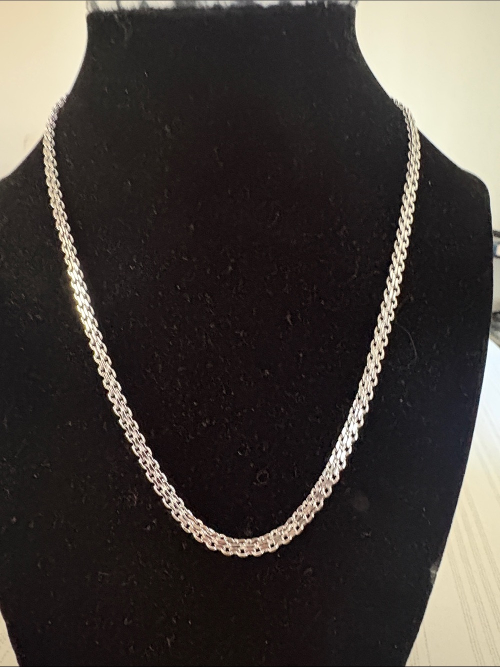 Classic Silver Double Rope Necklace - Timeless Layering Piece